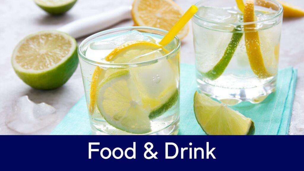 Gin & Tonic in glass