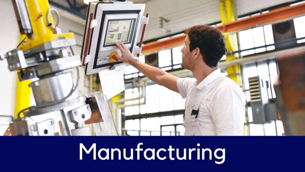 Person working in manufacturing